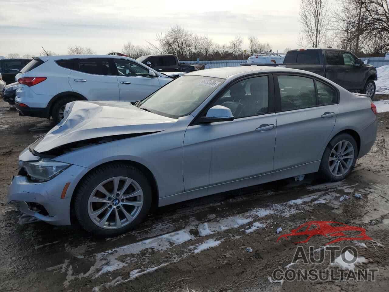 BMW 3 SERIES 2017 - WBA8E5G50HNU22655