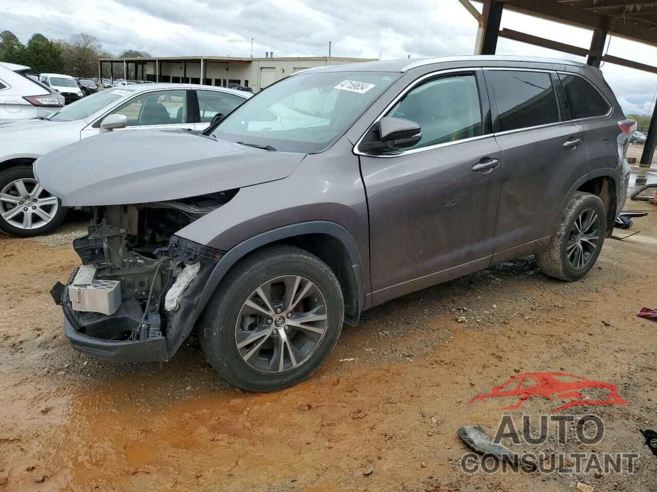 TOYOTA HIGHLANDER 2016 - 5TDJKRFH6GS283320