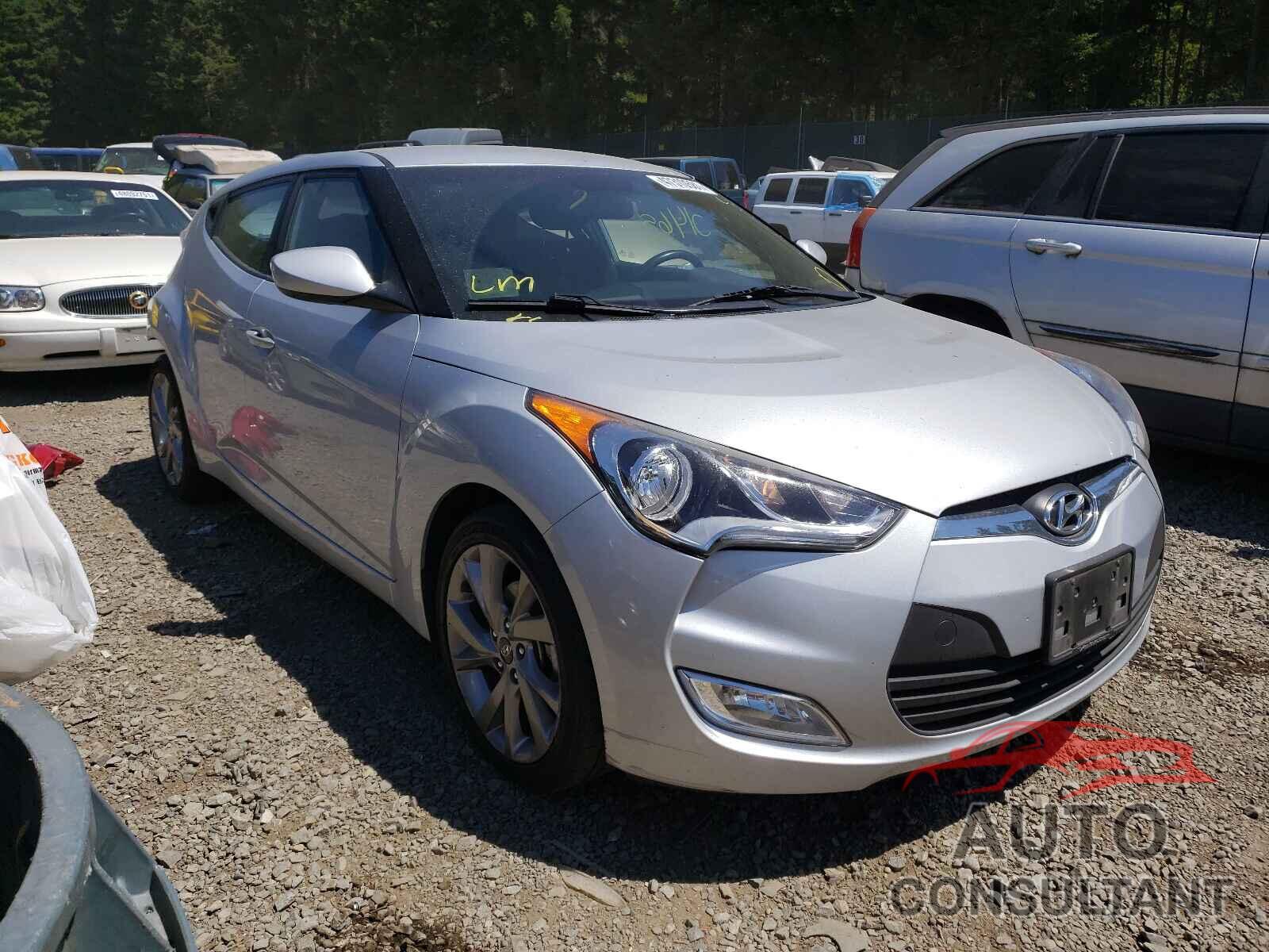 HYUNDAI VELOSTER 2017 - KMHTC6AD1HU321361