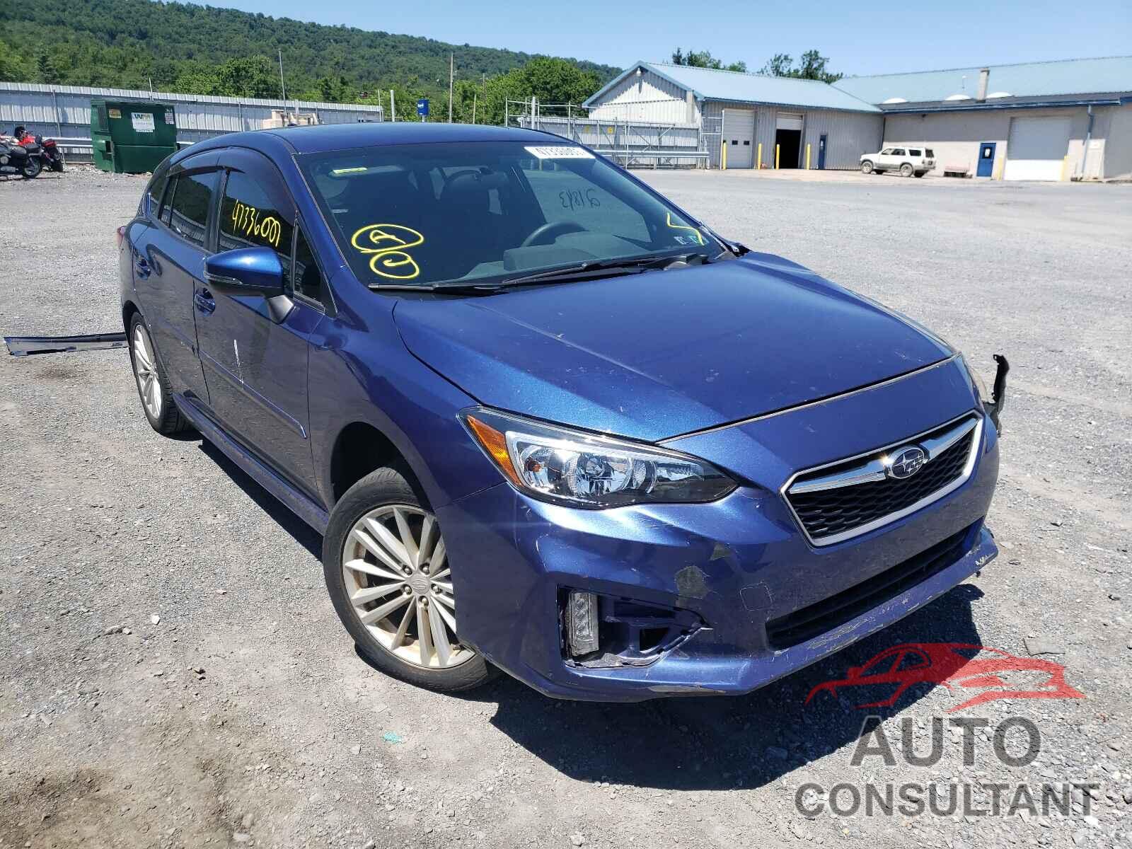 SUBARU IMPREZA 2017 - 4S3GTAM62H3713244