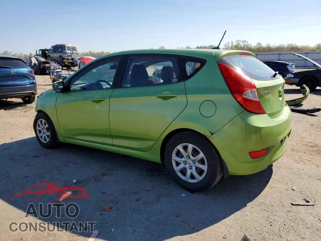 HYUNDAI ACCENT 2012 - KMHCT5AE9CU034183