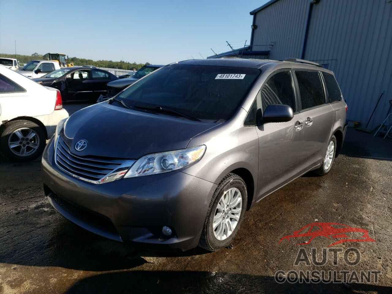 TOYOTA SIENNA 2017 - 5TDYZ3DC5HS872715