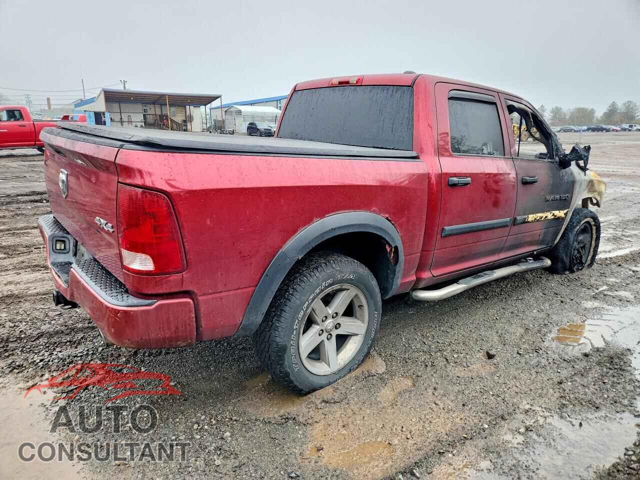 DODGE RAM 1500 2012 - 1C6RD7KT3CS198701