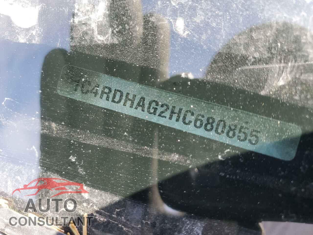 DODGE DURANGO 2017 - 1C4RDHAG2HC680855