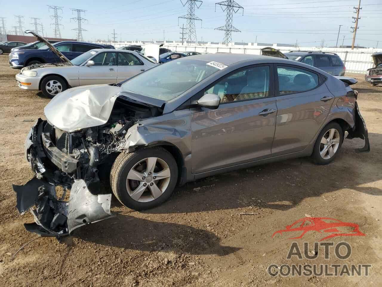 HYUNDAI ELANTRA 2013 - 5NPDH4AE0DH373737