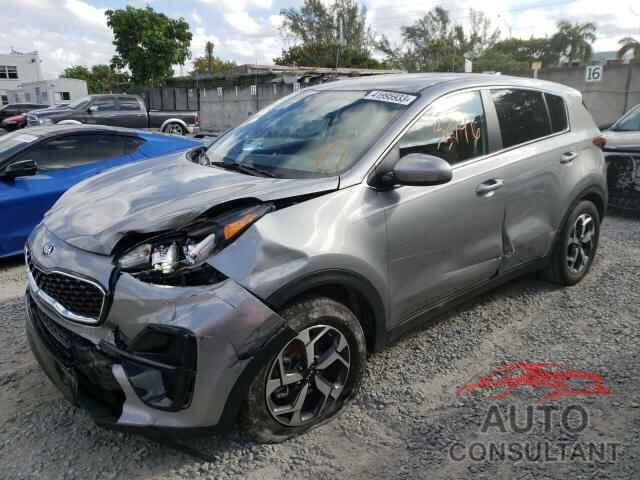 KIA SPORTAGE 2021 - KNDPM3AC3M7902121