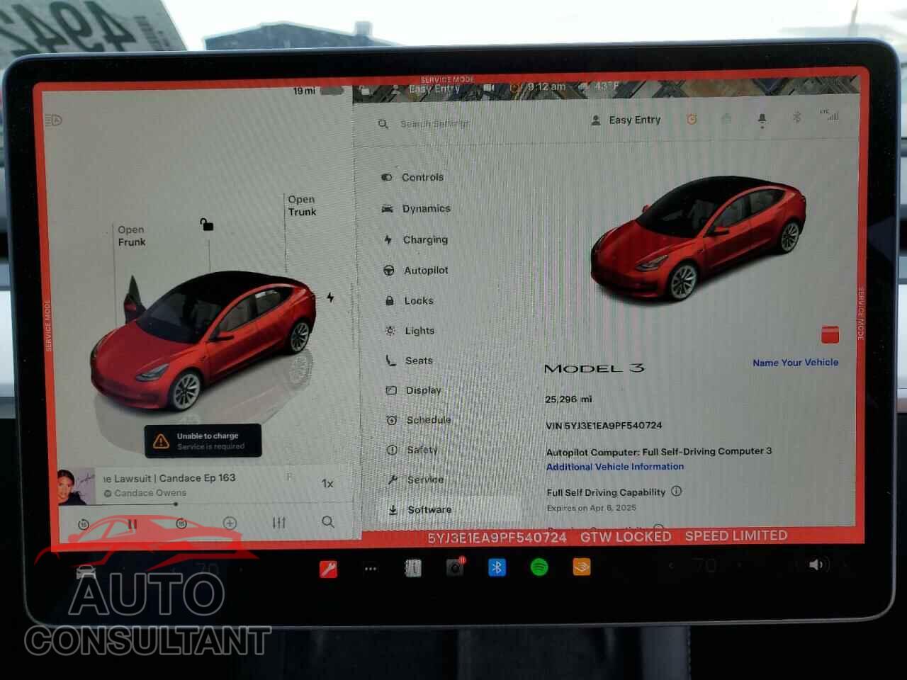 TESLA MODEL 3 2023 - 5YJ3E1EA9PF540724