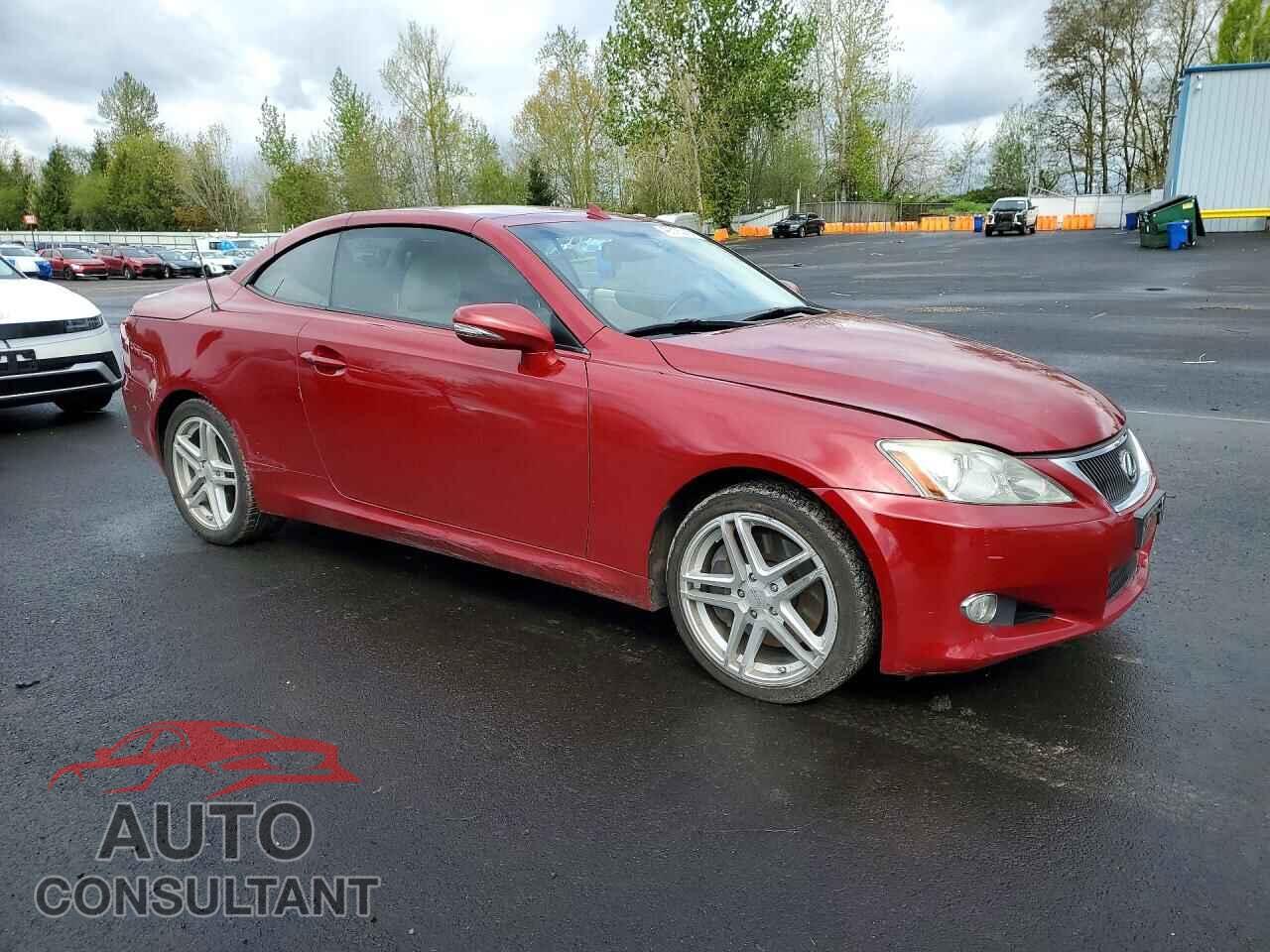 LEXUS IS 2010 - JTHFE2C21A2503481