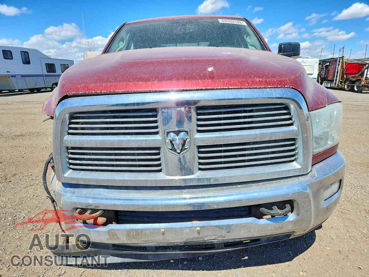 DODGE RAM 2500 2011 - 3D7TT2CT0BG608207
