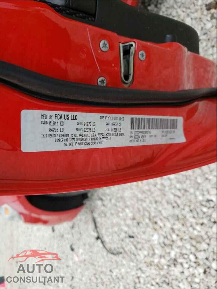 DODGE DART 2016 - 1C3CDFFA5GD823745