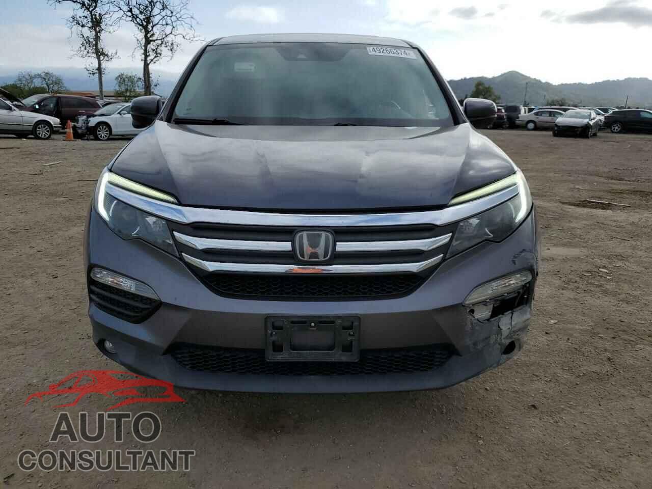 HONDA PILOT 2017 - 5FNYF5H61HB007575