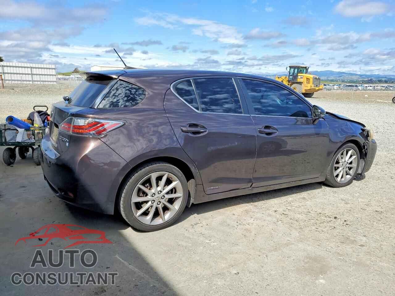 LEXUS CT 200 2012 - JTHKD5BHXC2100210