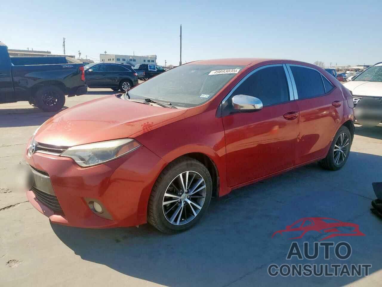 TOYOTA COROLLA 2016 - 5YFBURHE2GP499949