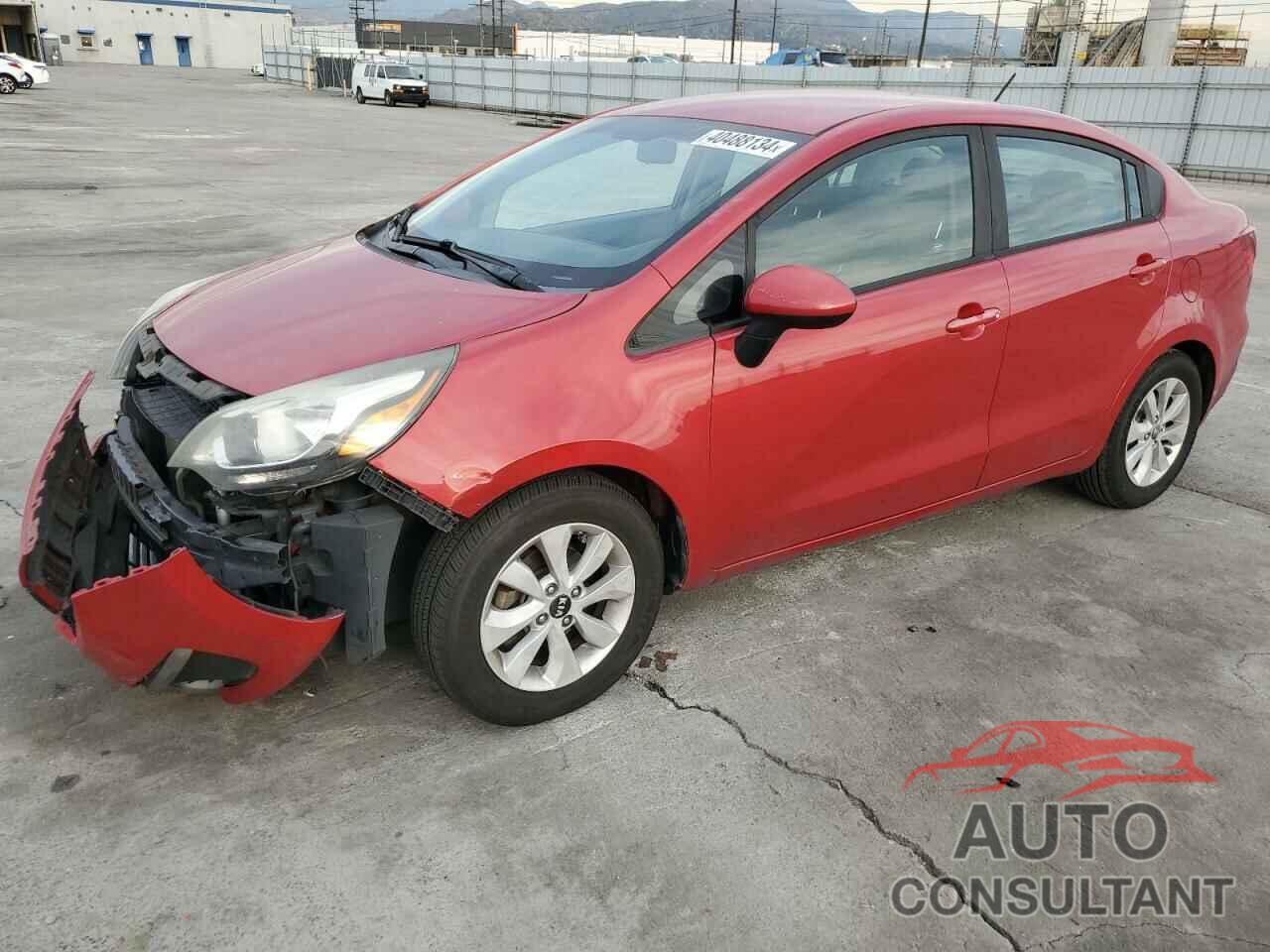 KIA RIO 2016 - KNADN4A34G6680556