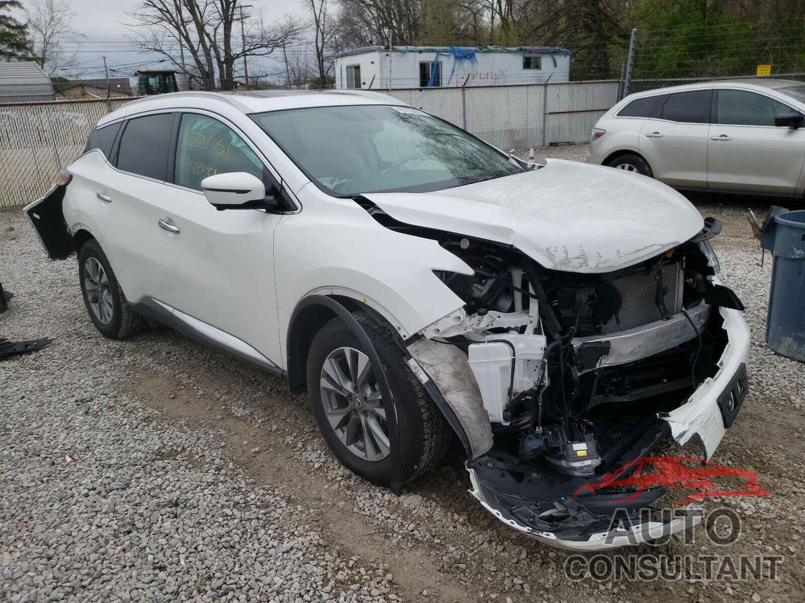 NISSAN MURANO 2018 - 5N1AZ2MH5JN166195