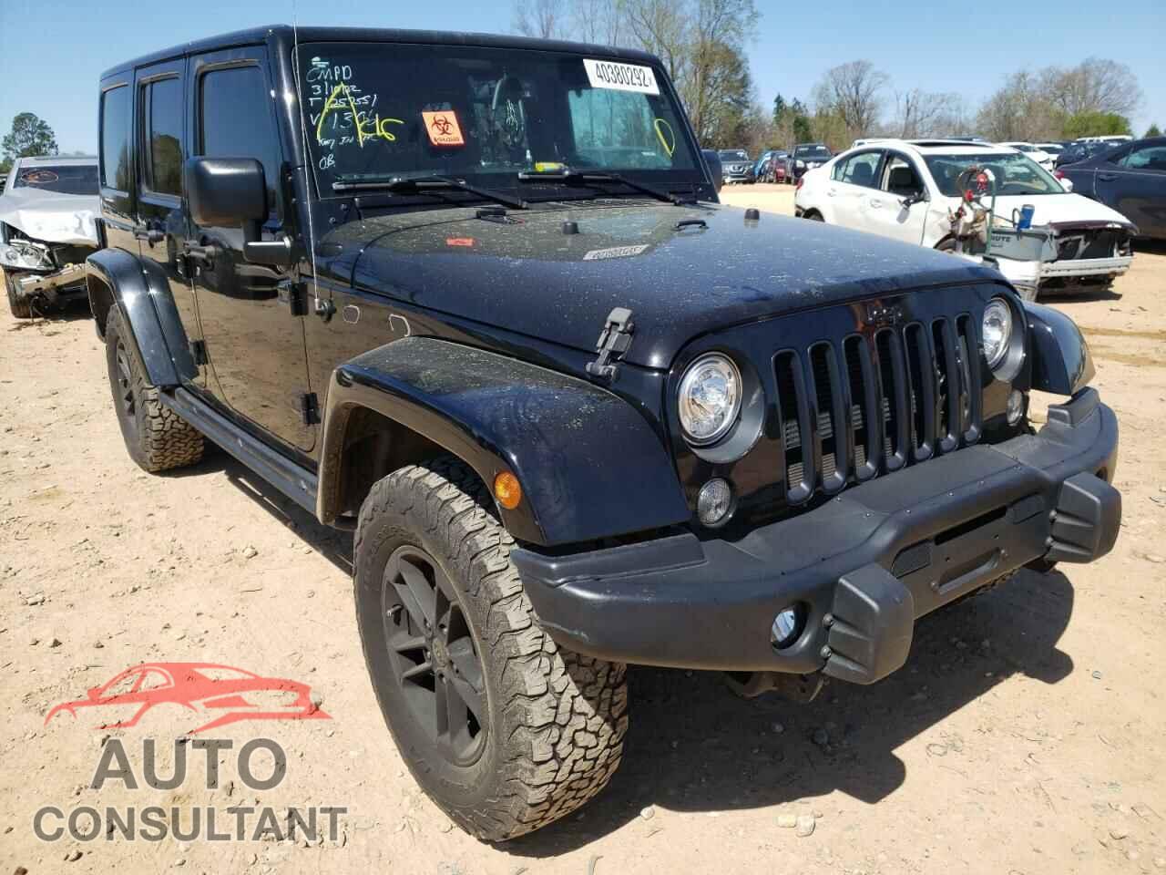 JEEP WRANGLER 2017 - 1C4BJWEG3HL621306