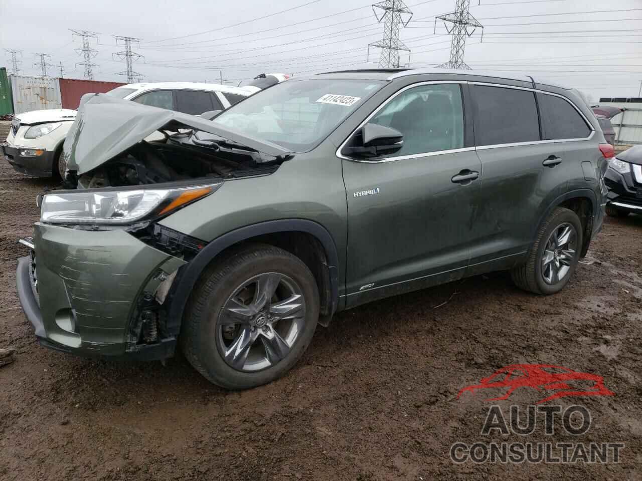 TOYOTA HIGHLANDER 2017 - 5TDDGRFH3HS021335