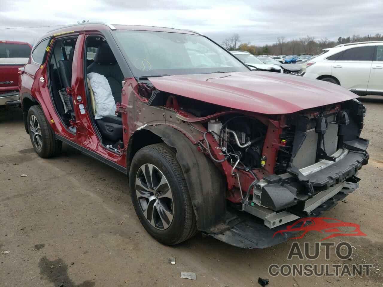 TOYOTA HIGHLANDER 2021 - 5TDGZRBH3MS145631