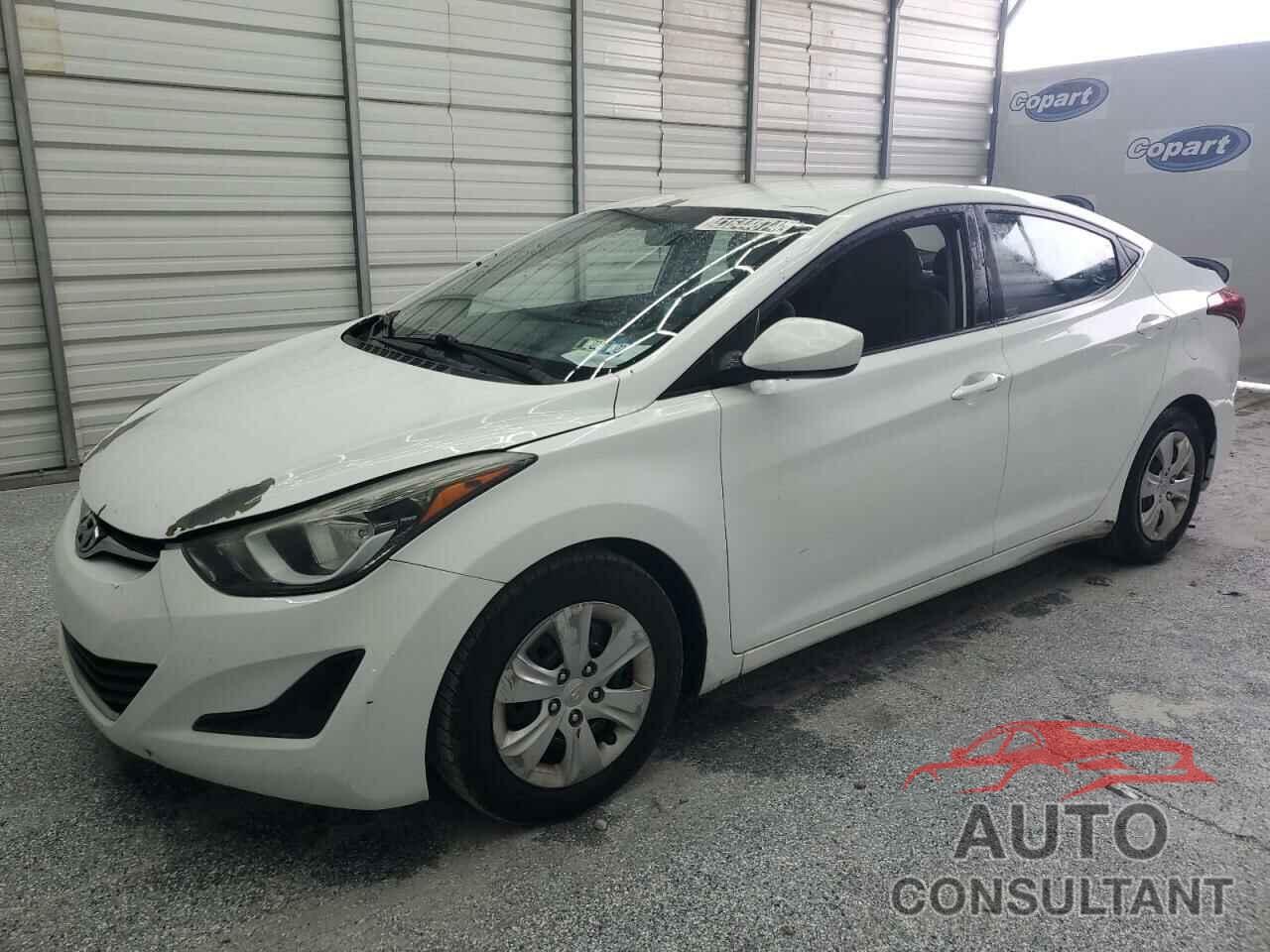 HYUNDAI ELANTRA 2016 - 5NPDH4AEXGH704943