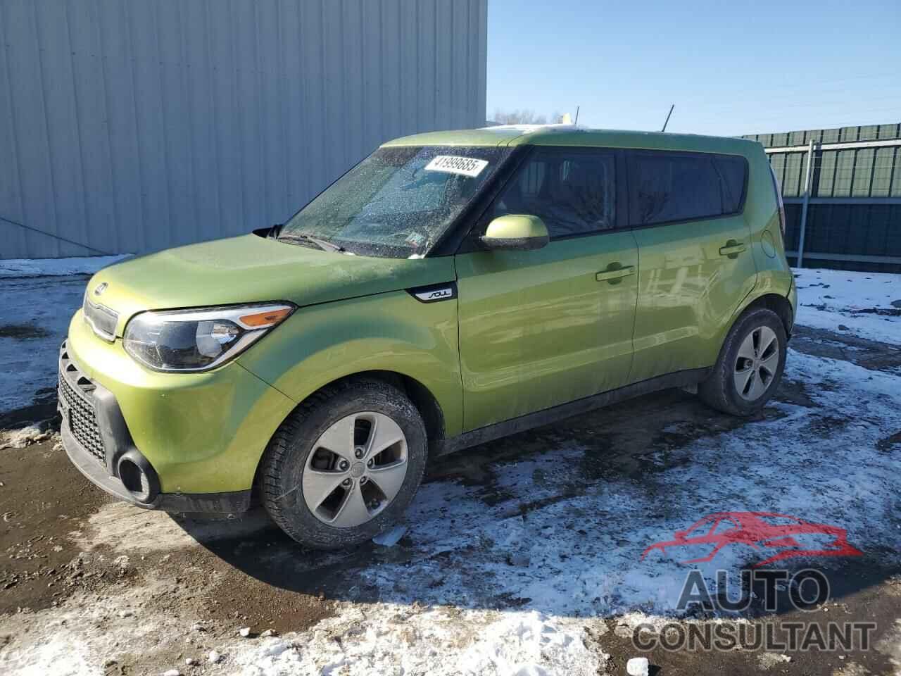 KIA SOUL 2016 - KNDJN2A29G7876598