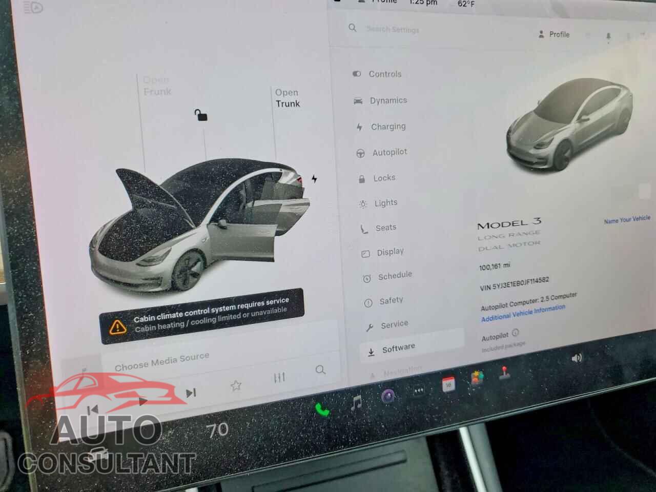 TESLA MODEL 3 2018 - 5YJ3E1EB0JF114582