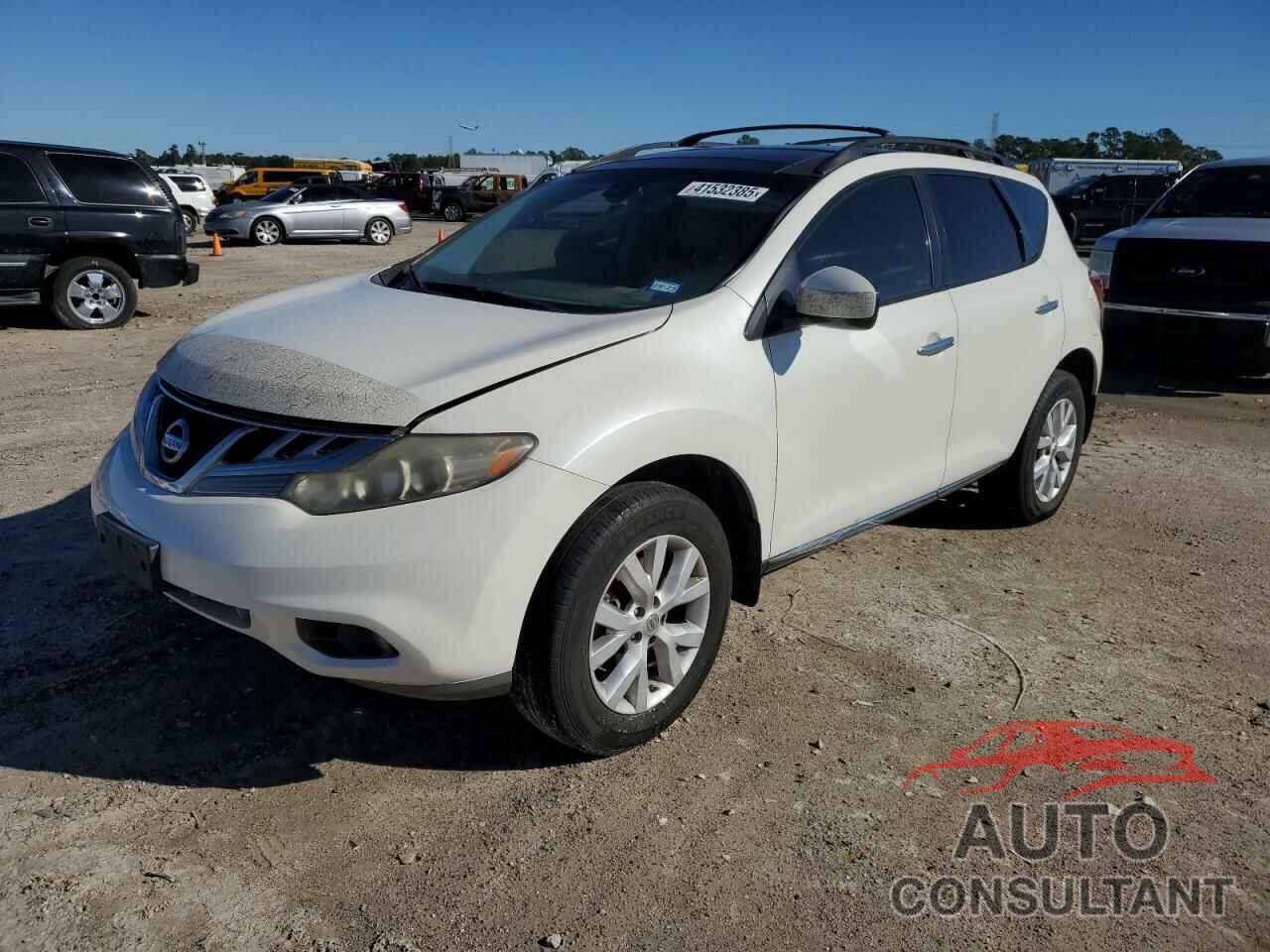 NISSAN MURANO 2012 - JN8AZ1MU6CW110814