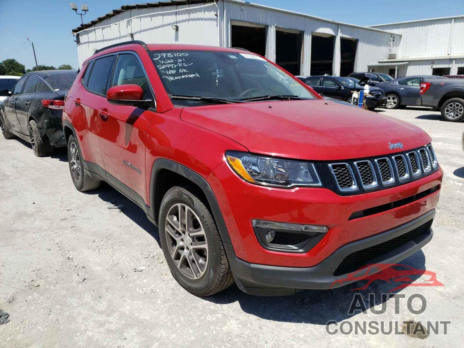 JEEP COMPASS 2019 - 3C4NJCBB7KT636276