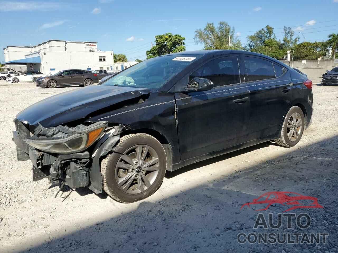HYUNDAI ELANTRA 2018 - KMHD84LF4JU610510