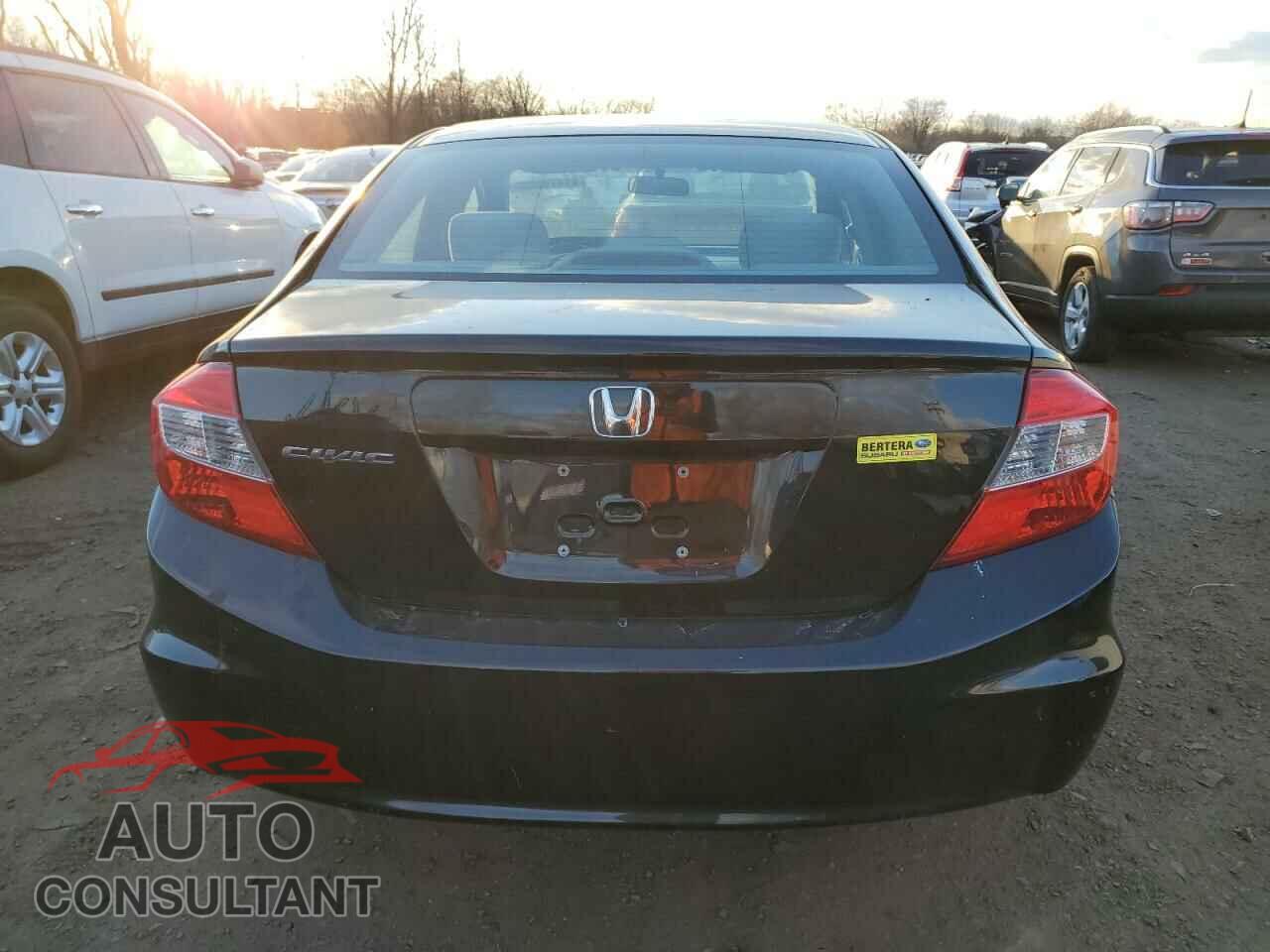 HONDA CIVIC 2012 - 19XFB2F57CE367265