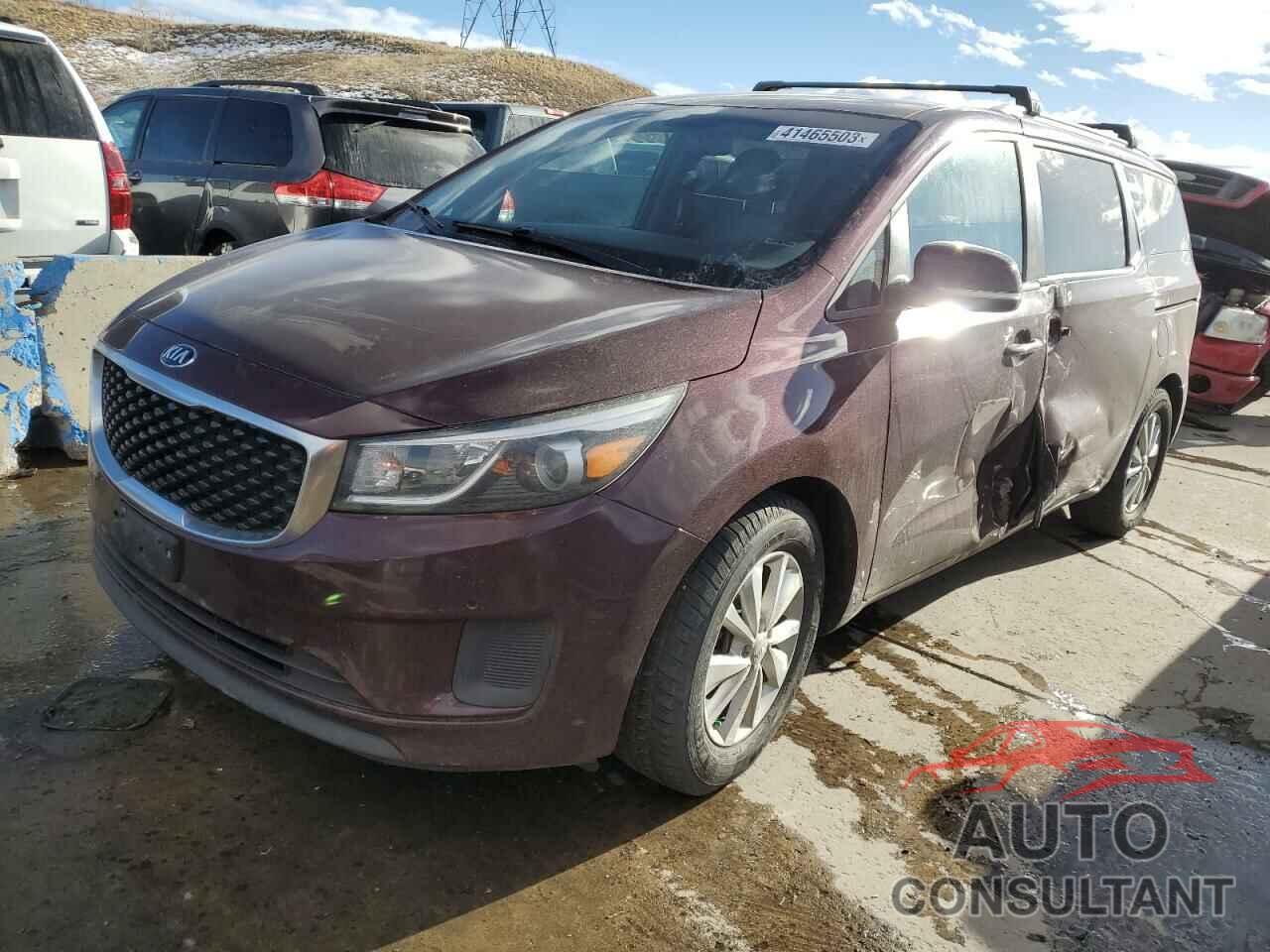 KIA SEDONA 2017 - KNDMB5C16H6242653