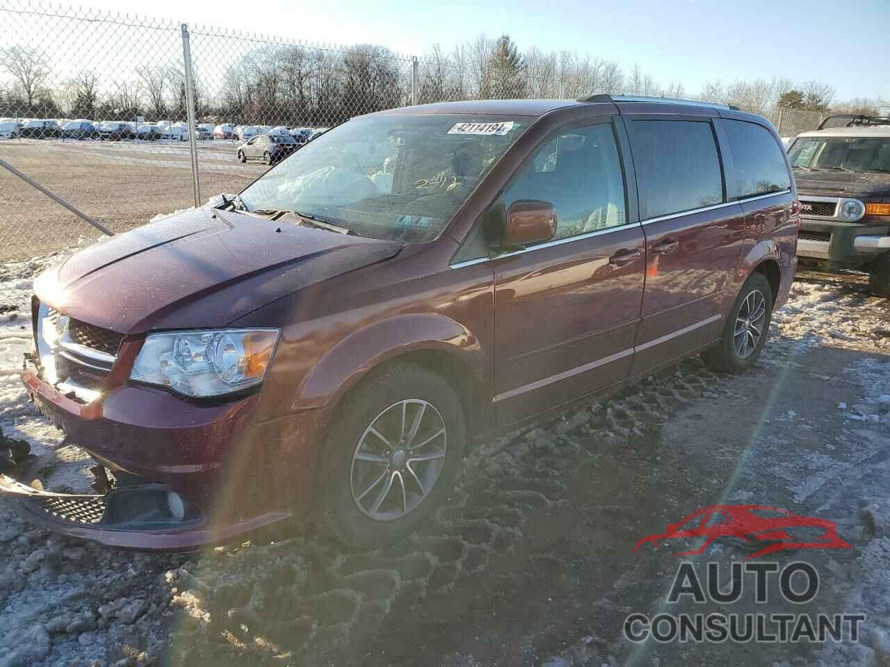 DODGE CARAVAN 2017 - 2C4RDGCG7HR853087