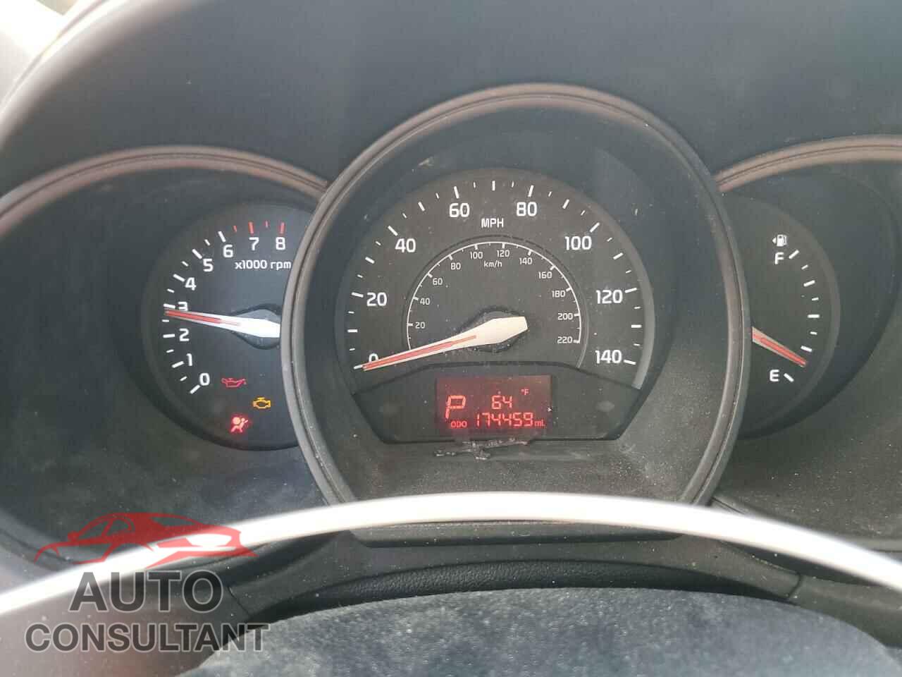 KIA RIO 2013 - KNADM5A35D6198702