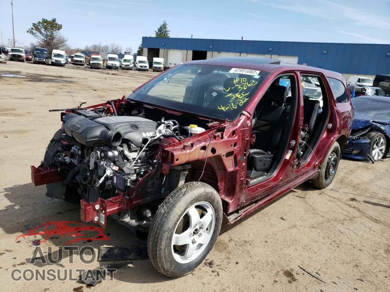 DODGE DURANGO 2021 - 1C4SDJCT8MC663863