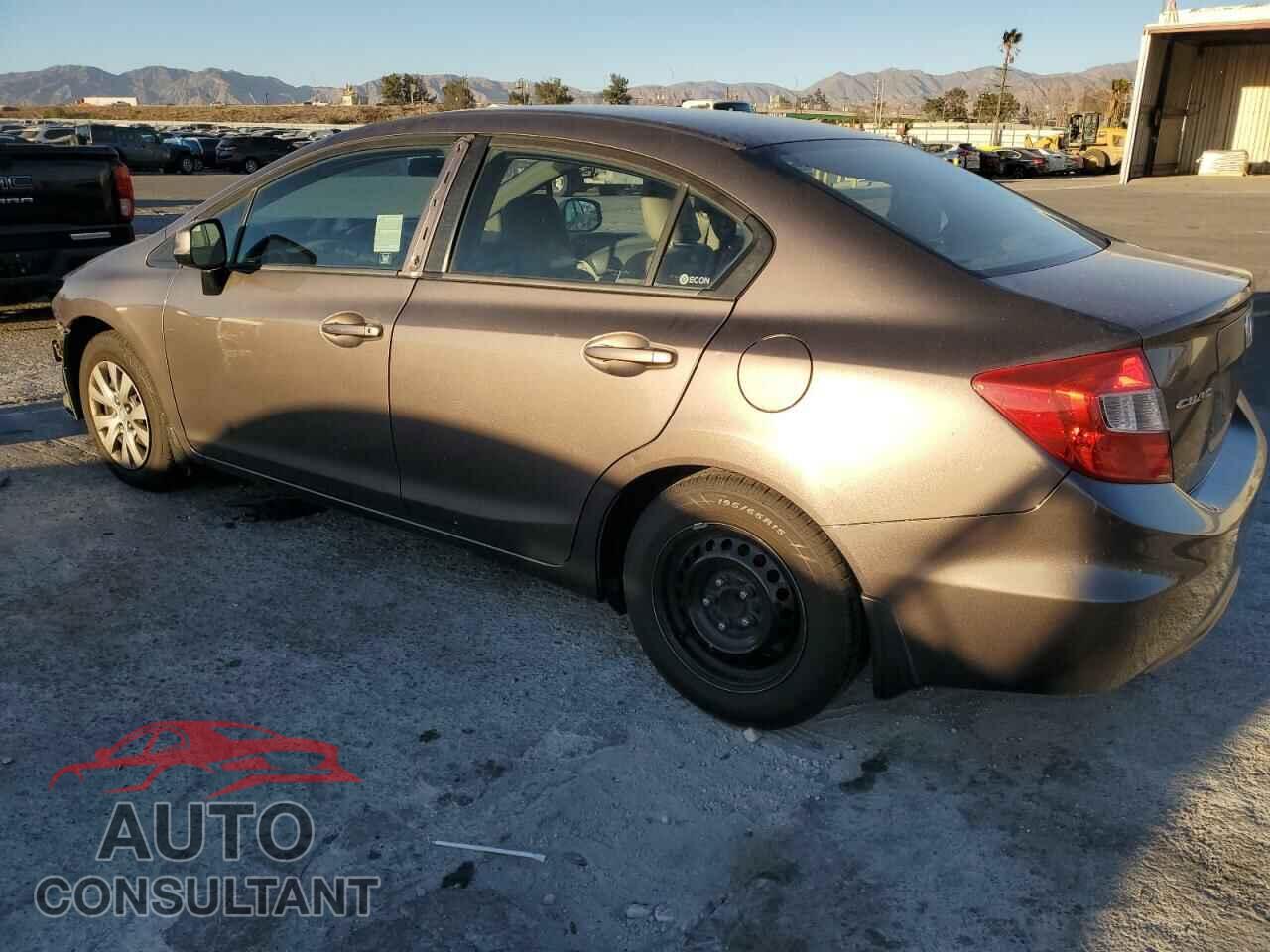 HONDA CIVIC 2012 - 19XFB2F59CE311778