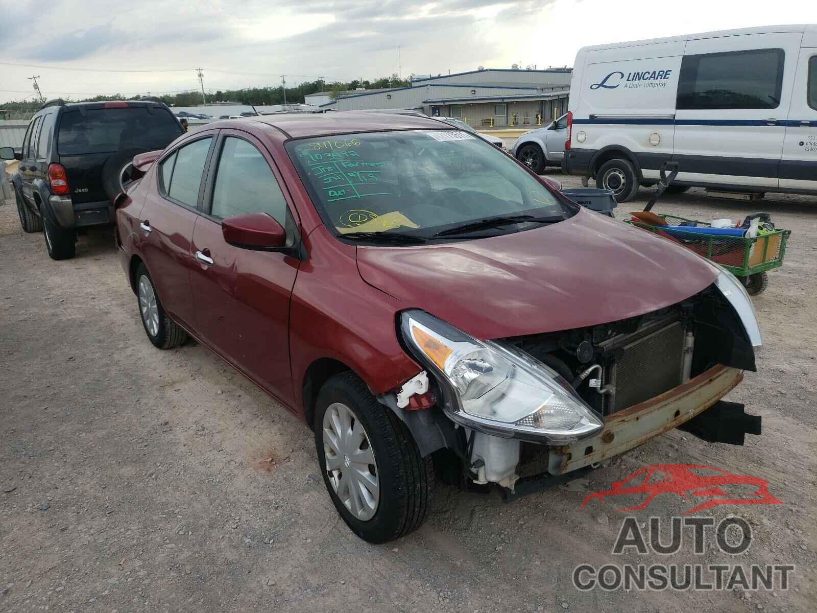 NISSAN VERSA 2016 - 3N1CN7APXGL841066