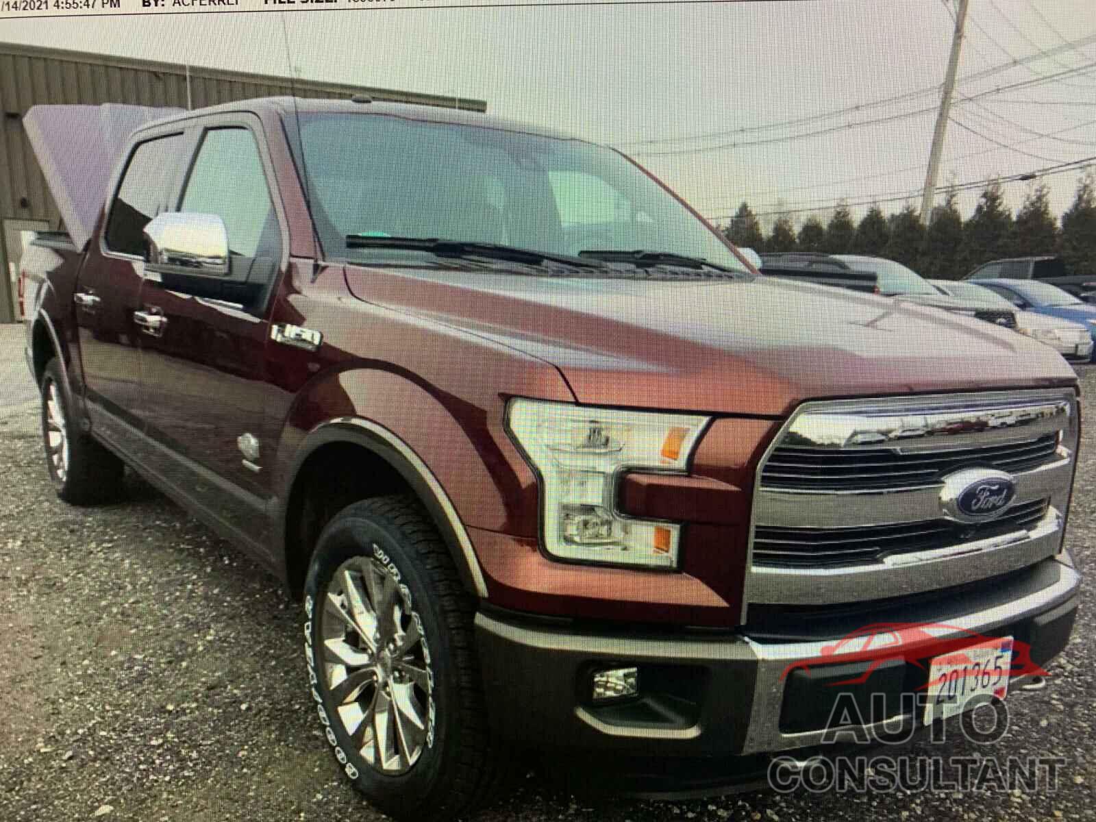 FORD F150 2016 - 1FTEW1EG2GFD46445