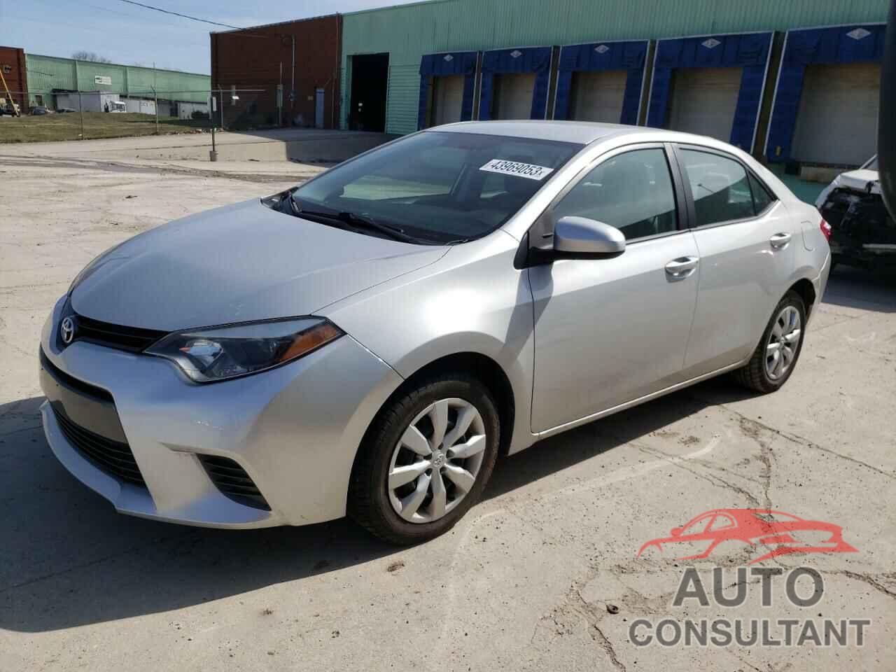 TOYOTA COROLLA 2015 - 2T1BURHE3FC468398