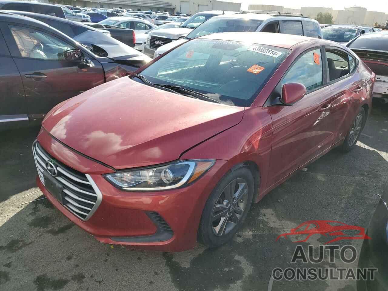 HYUNDAI ELANTRA 2018 - 5NPD84LF9JH261617