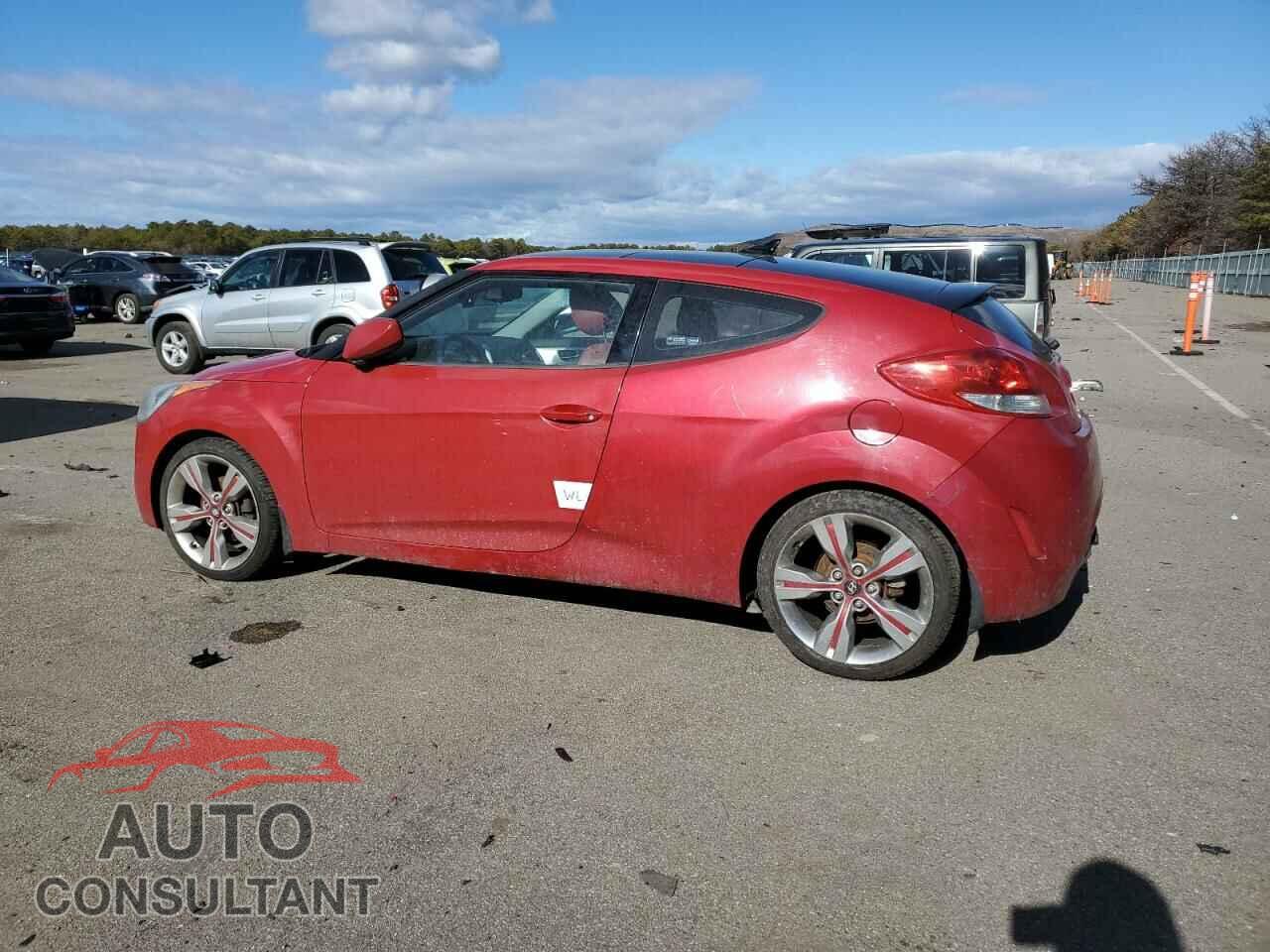 HYUNDAI VELOSTER 2012 - KMHTC6AD0CU049331