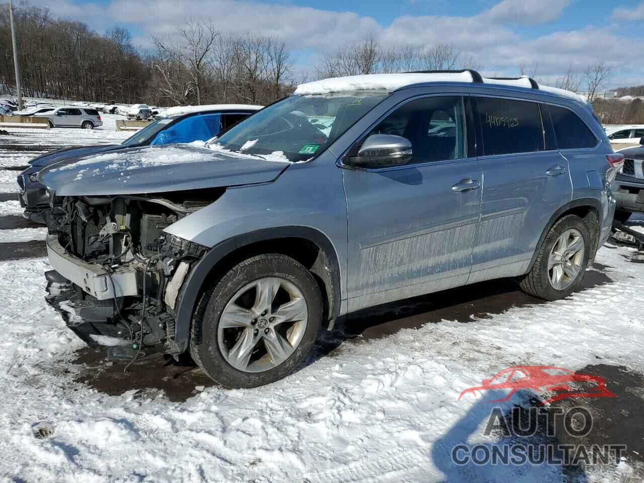 TOYOTA HIGHLANDER 2016 - 5TDDKRFH0GS259527