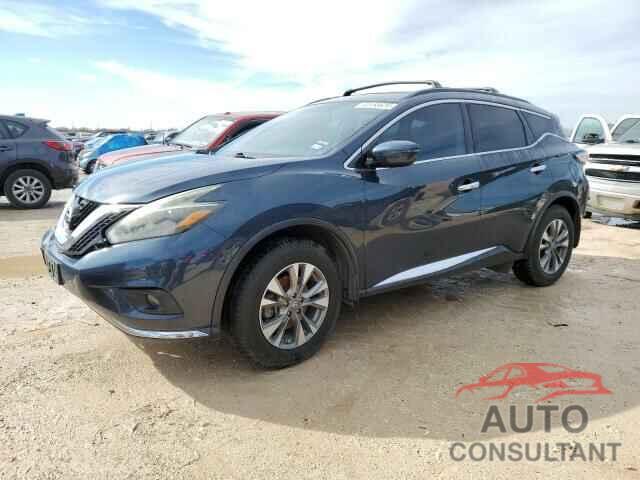 NISSAN MURANO 2018 - 5N1AZ2MG0JN171862