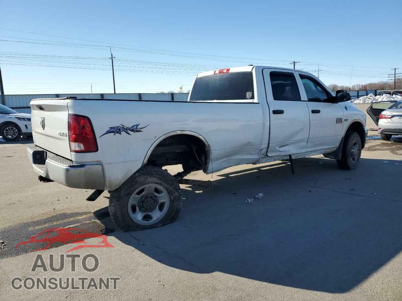 DODGE RAM 2500 2012 - 3C6TD5HT2CG166573