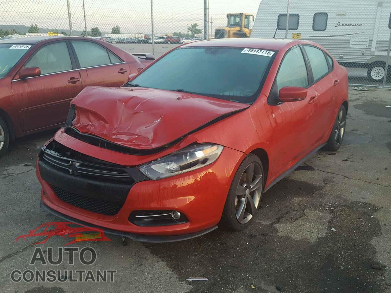 DODGE DART 2015 - 1C3CDFEB6FD150733