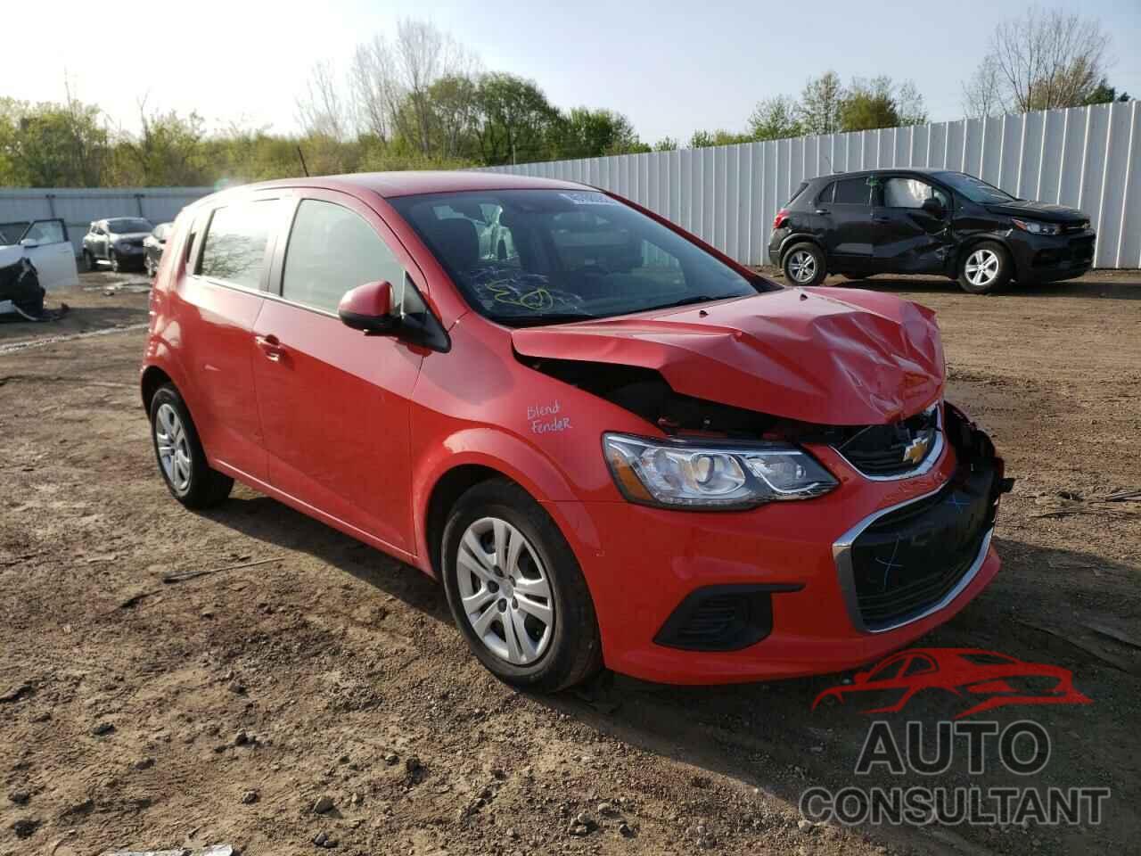 CHEVROLET SONIC 2020 - 1G1JG6SB0L4132571