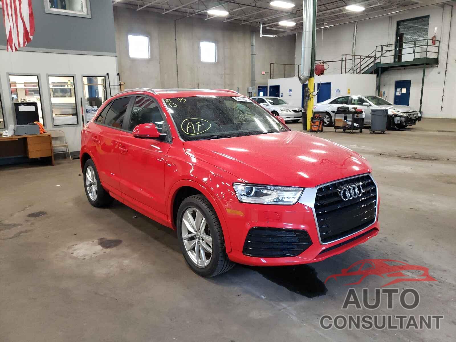 AUDI Q3 2018 - WA1BCCFS0JR020038