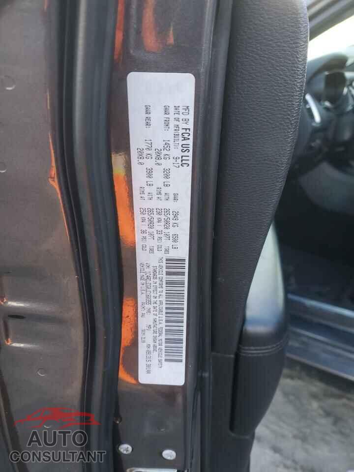 DODGE DURANGO 2018 - 1C4RDJDG0JC160355
