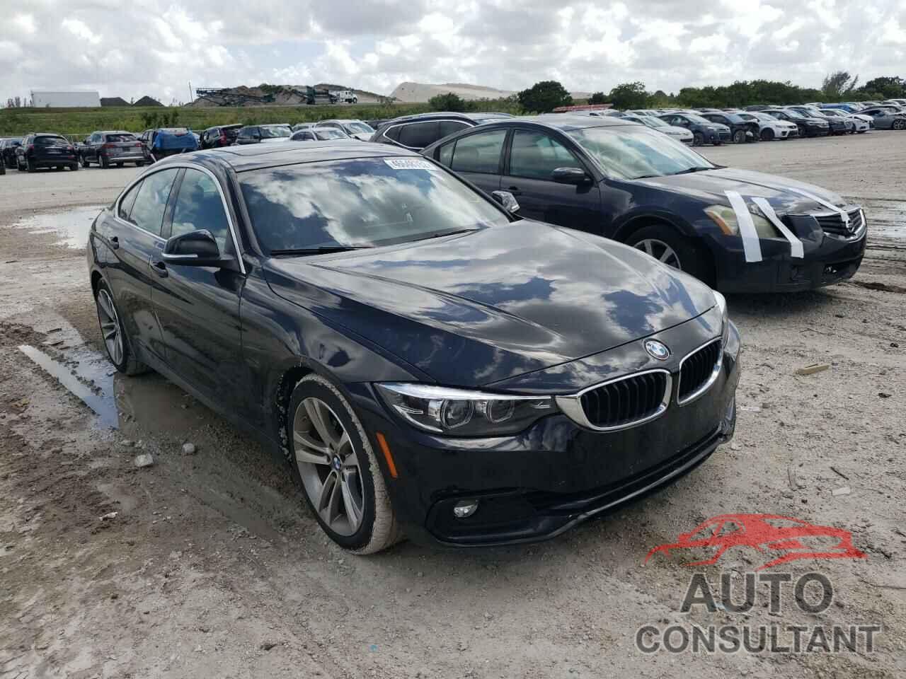 BMW 4 SERIES 2019 - WBA4J1C55KBM17291