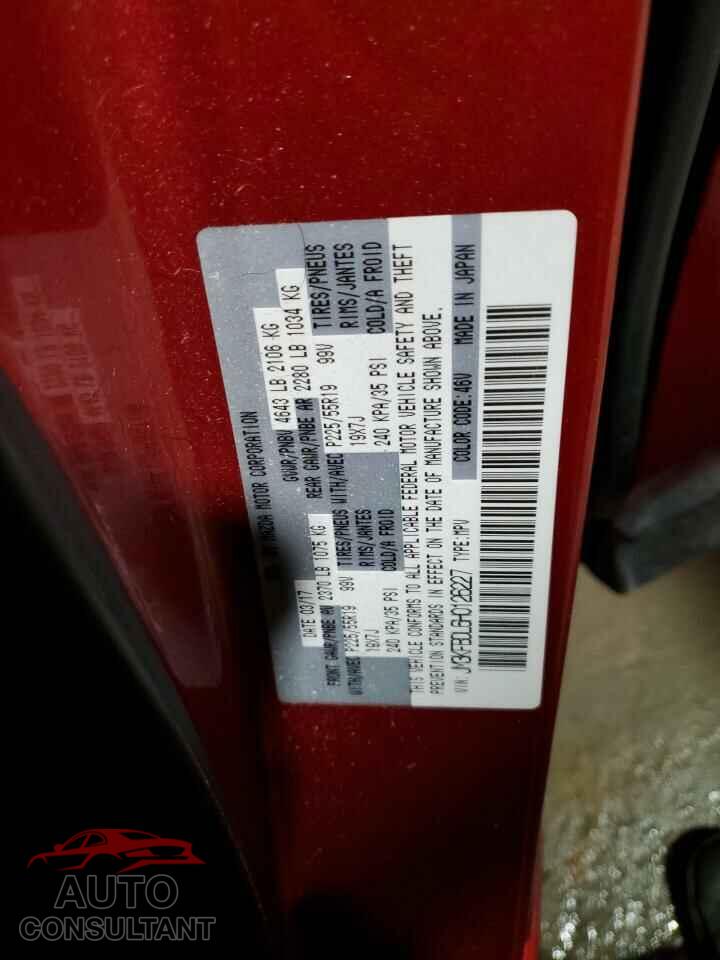MAZDA CX-5 2017 - JM3KFBDL6H0126227