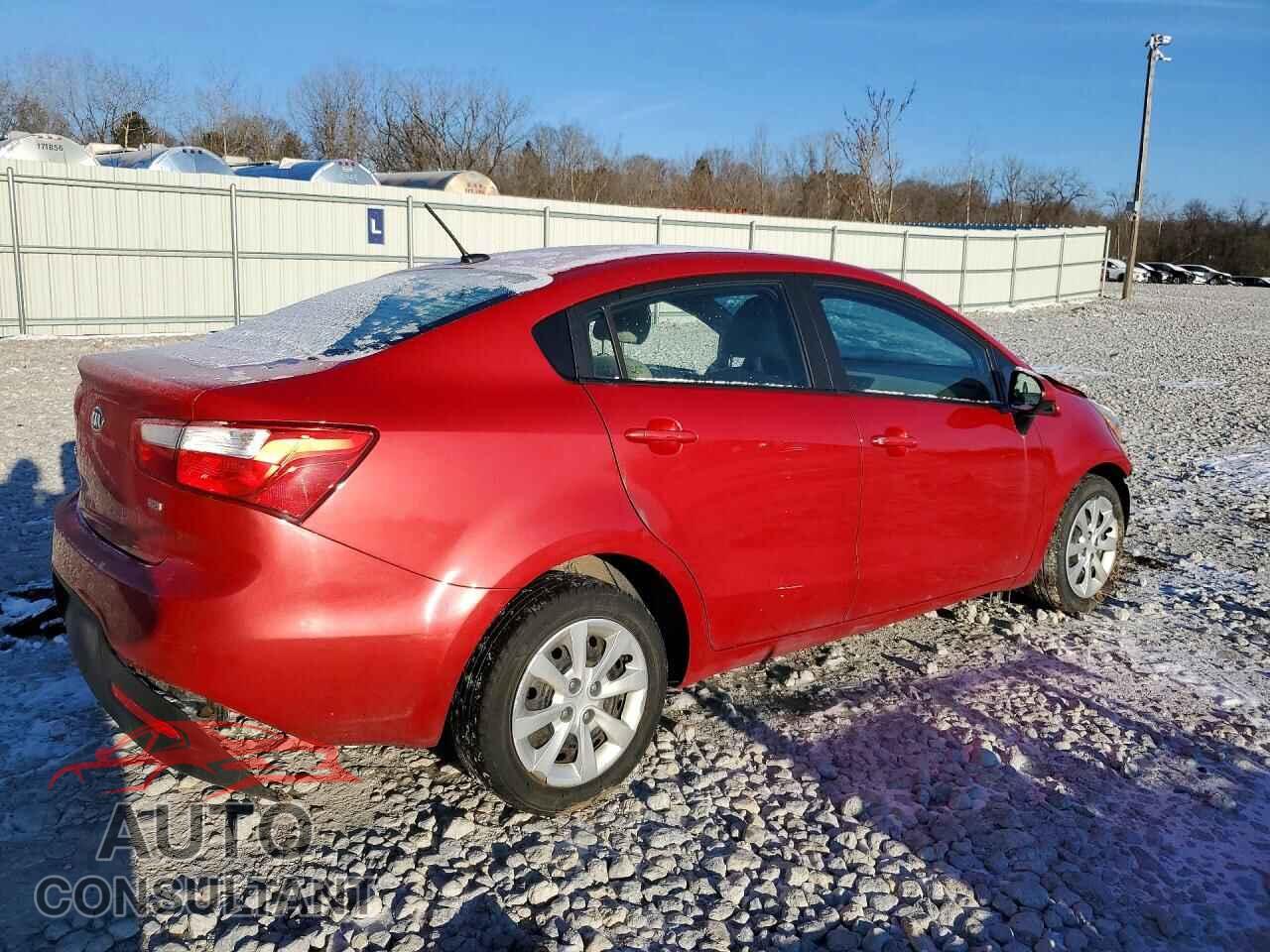 KIA RIO 2012 - KNADM4A39C6055681