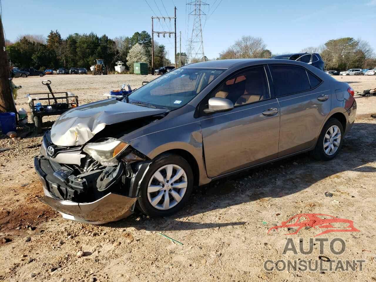 TOYOTA COROLLA 2016 - 5YFBURHE7GP408402